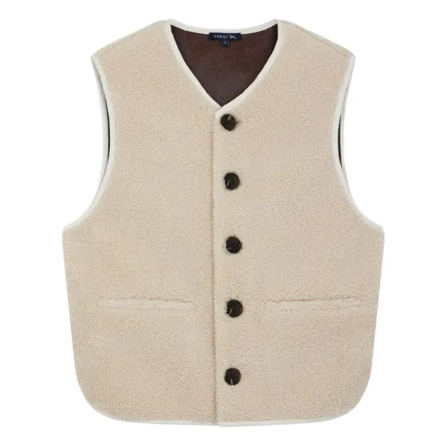 Fusil Sherpa Jacket | Ecru