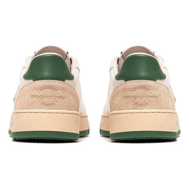 Legacy Leather and Suede Sneakers | Green