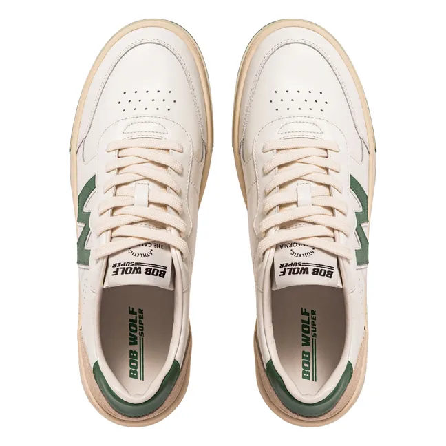 Legacy Leather and Suede Sneakers | Green