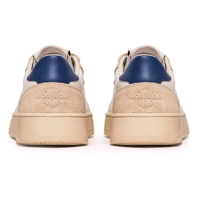 Legacy '76 Leather and Suede Sneakers | Sand