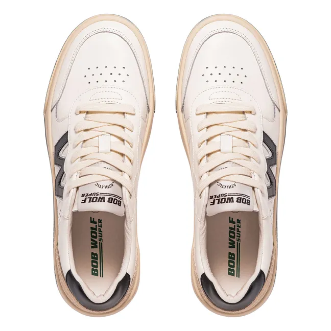 Legacy Leather and Suede Sneakers | Black