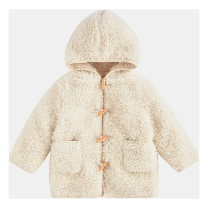 Manteau Façon Fourrure Dimia | Crème- Image produit n°0