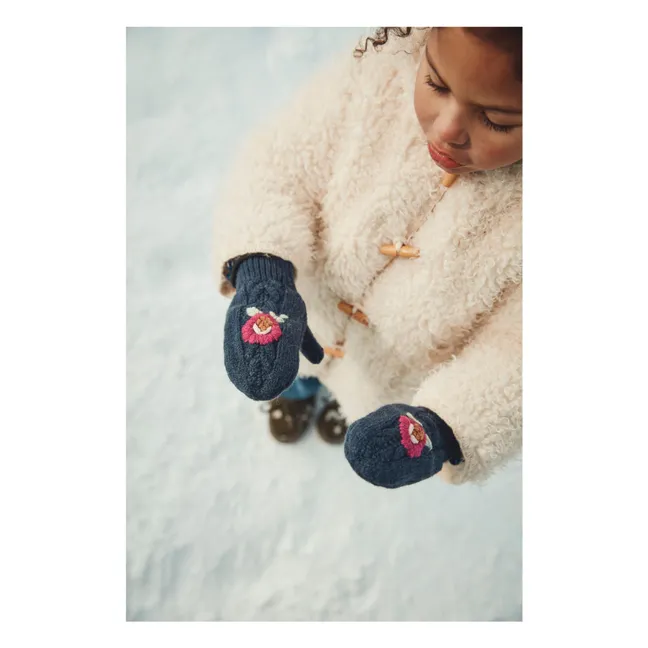 Abrigo de piel Dimia | Crema