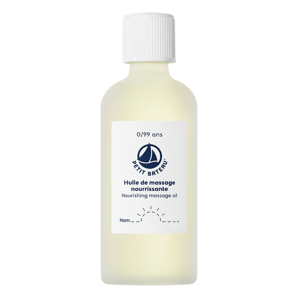 Petit Bateau Untinted Nourishing Massage Oil - 100 Ml
