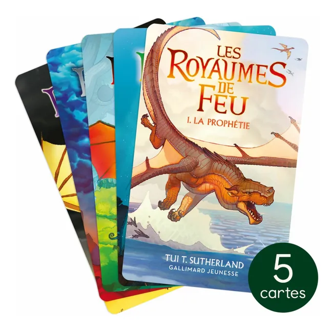 Kingdoms of Fire cards - Pack of 5