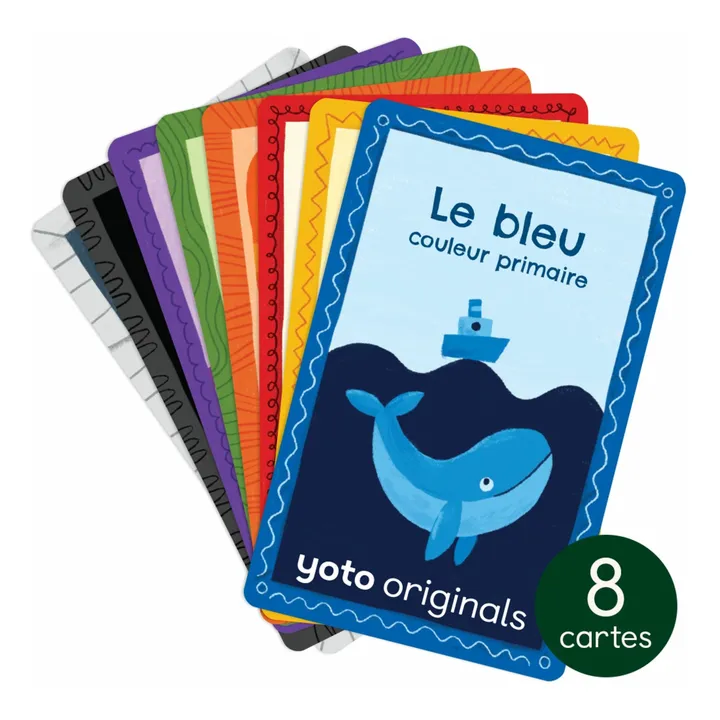 Cartes Les couleurs sont un jeu - Pack de 8- Image produit n°0