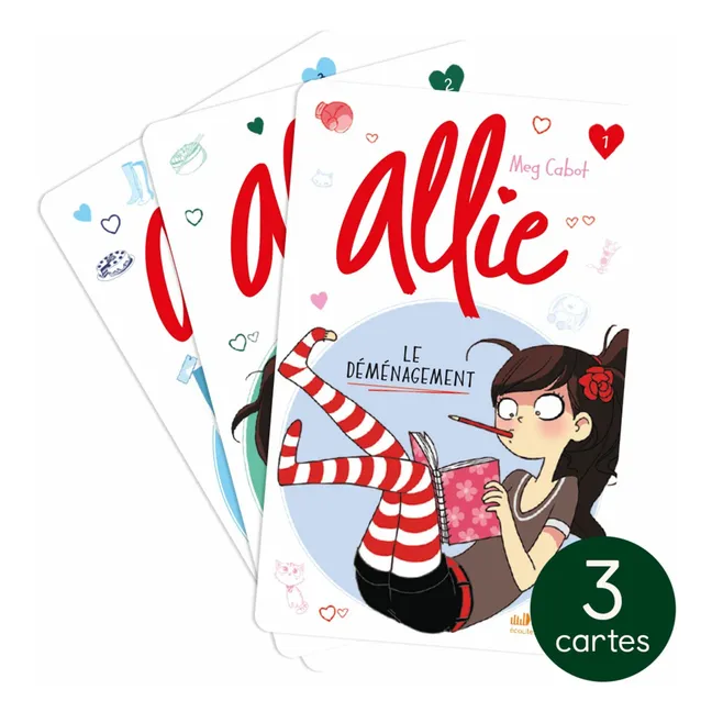 Carte Le Carnet d'Allie volume da 1 a 3 - Confezione da 3