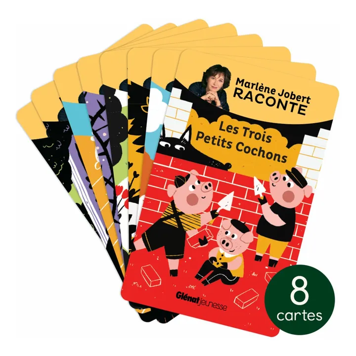 Cartes Les contes de Perrault  - Pack de 8- Image produit n°0