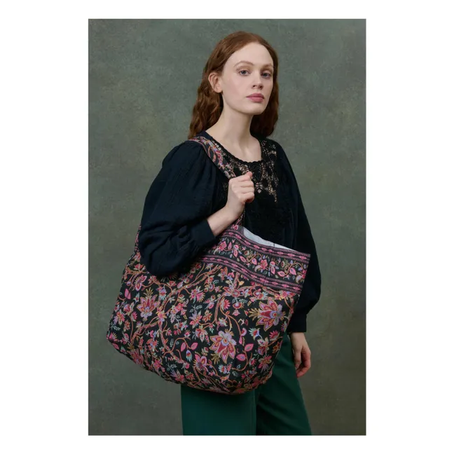 Tragetasche Beverly Bluebell Grove Bio-Baumwolle - Women's Collection | Schwarz