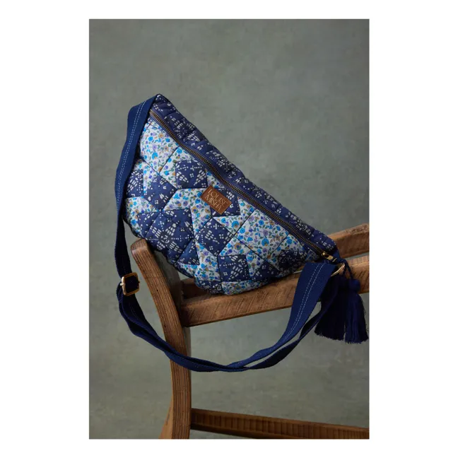 Sac Banane Gaby Midnight Star Patchwork Coton Bio - Damenkollektion | Blau