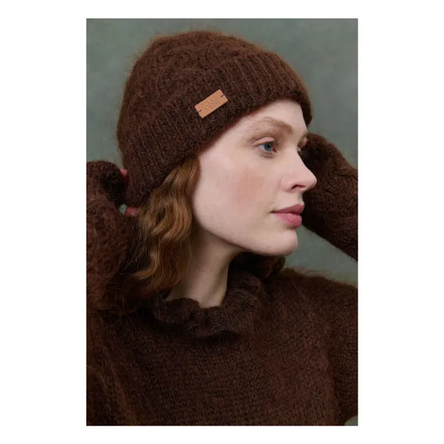 Gorro Abinaelle Kid Mohair - Colección Mujer | Marrón