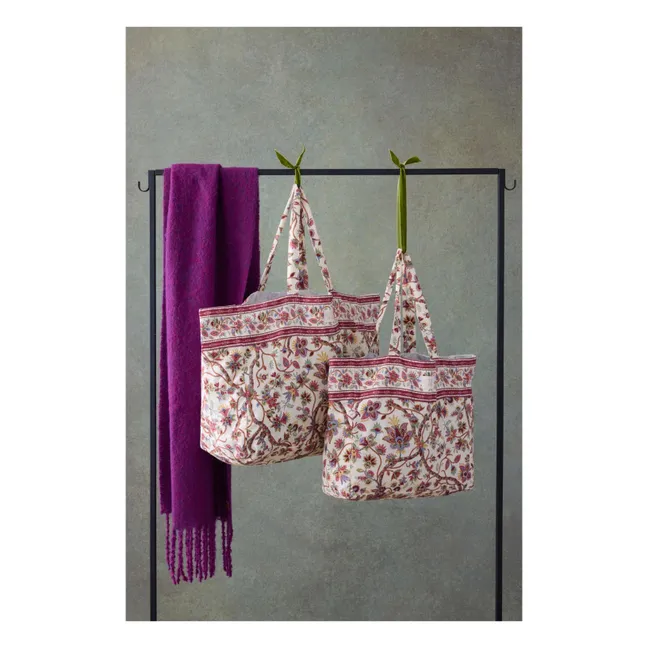 Tote Bag Beverly Bluebell Grove Coton Bio - Collection Femme | Crème