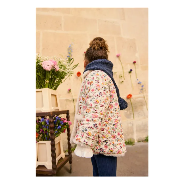 Cagoule Aliouki Laine | Bleu marine