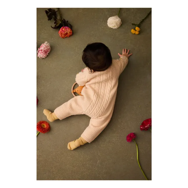 Idrina Wool jumpsuit | Pale Pink
