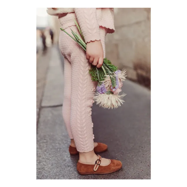 Legging Molda Maille | Rose