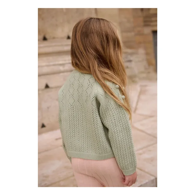 Pull Vakita Laine | Vert amande