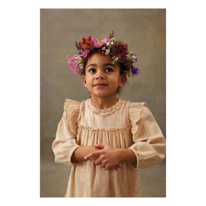 Robe Métalisée Nolia | Doré- Image produit n°2