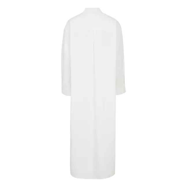 Vestido camisero Melissa | Blanco