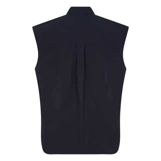 Camisa sin mangas Laura | Negro