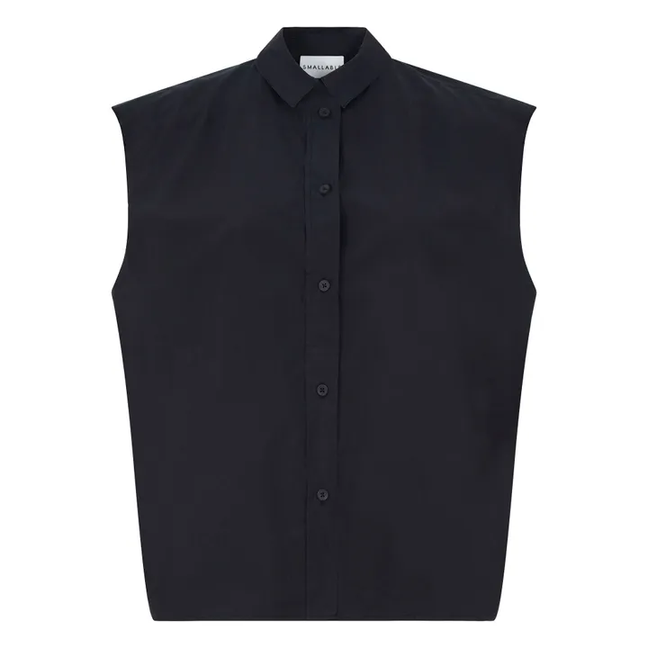 Camisa sin mangas Laura | Negro- Imagen del producto n°0