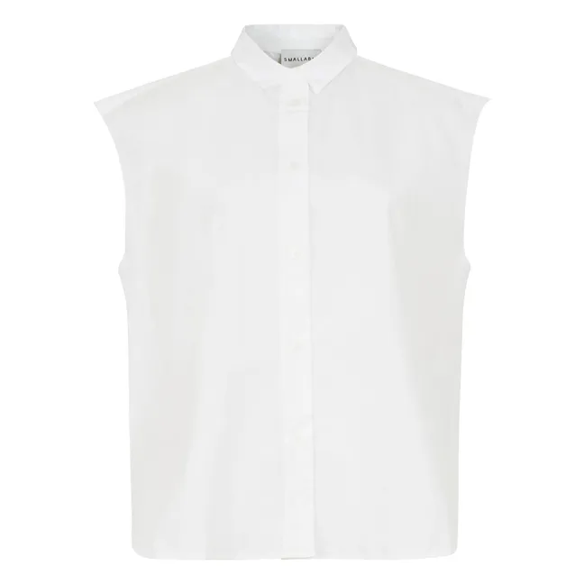 Camisa sin mangas Laura | Blanco