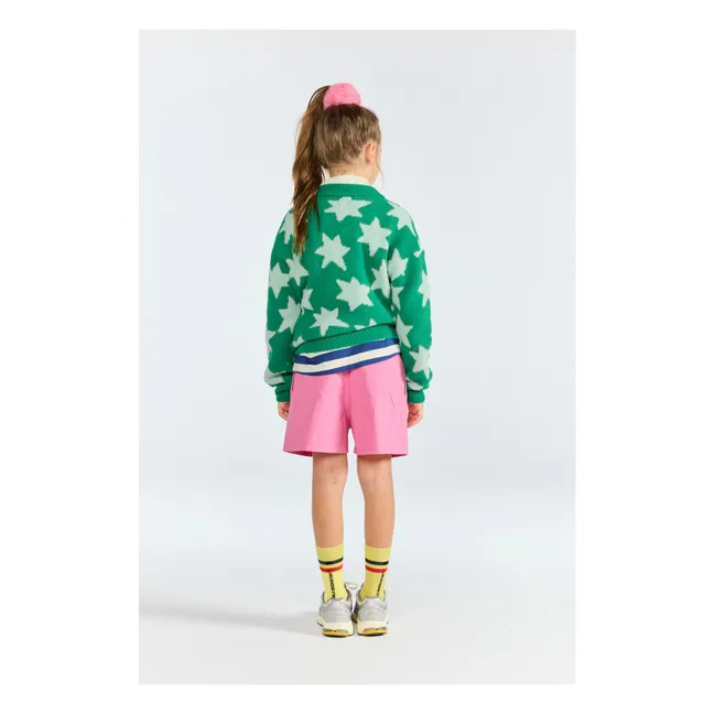 Bull Stars Sweater | Green