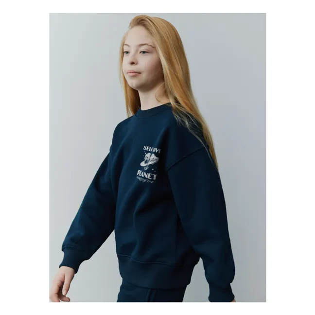 Elisy sweatshirt | Navy blue