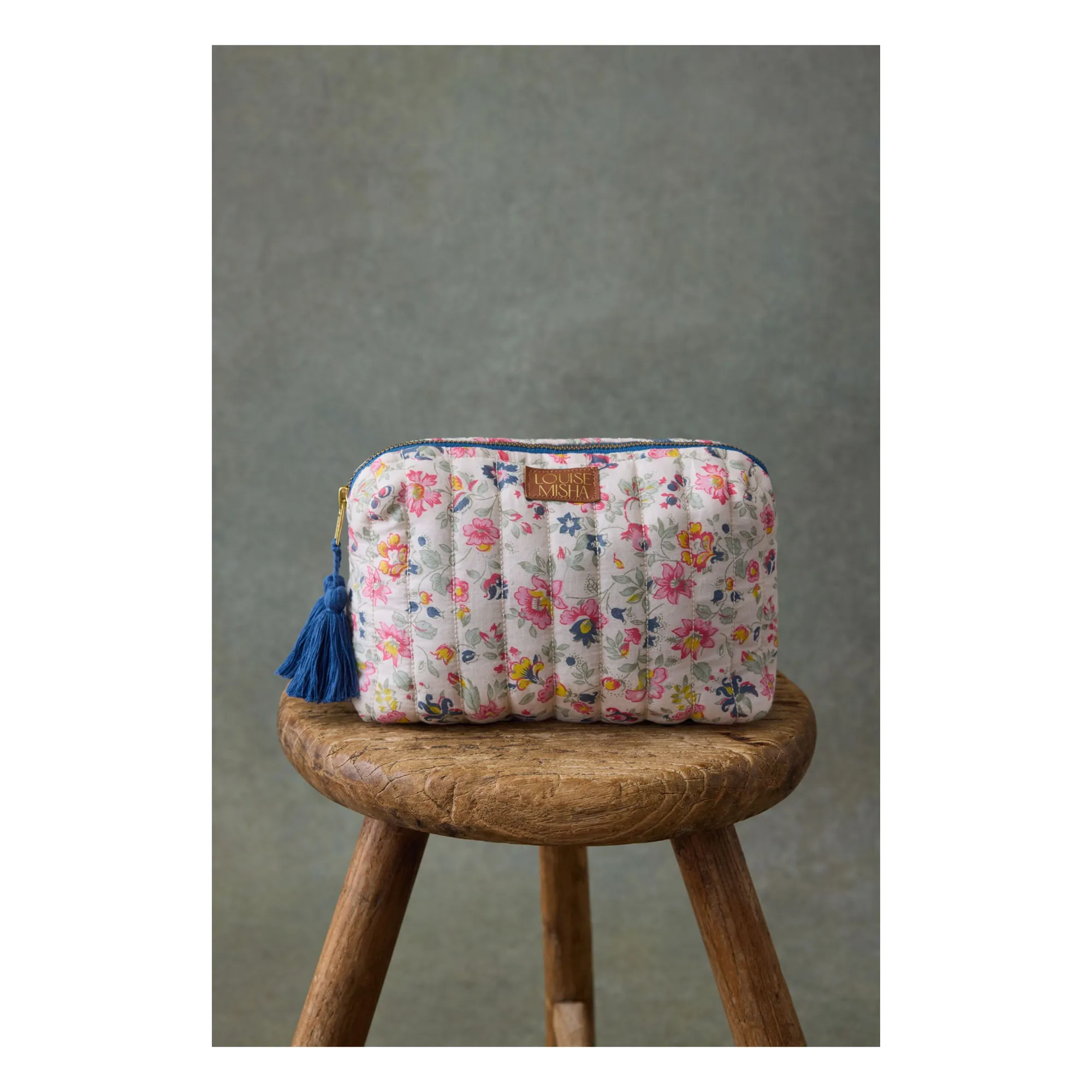 Louise Misha Ecru Teiki Toiletry Bag