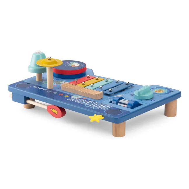 Puce &amp; Pilou musical activity table | Blue