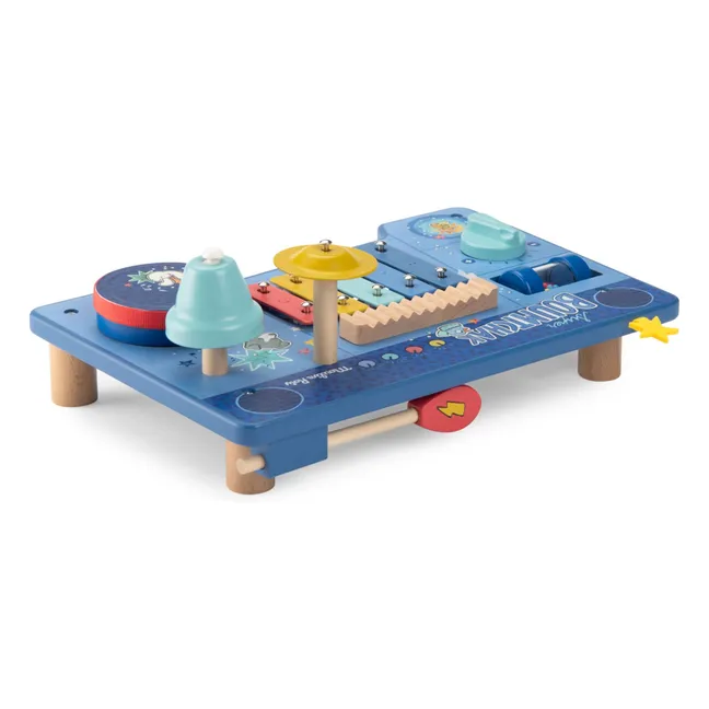 Puce &amp; Pilou musical activity table | Blue