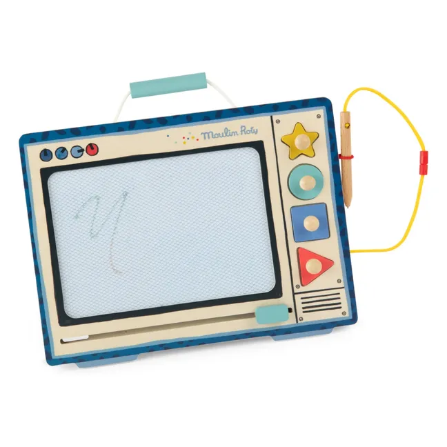 Puce &amp; Pilou magnetic slate | Blue