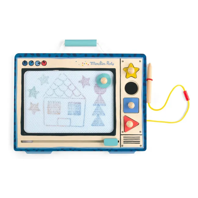 Puce &amp; Pilou magnetic slate | Blue