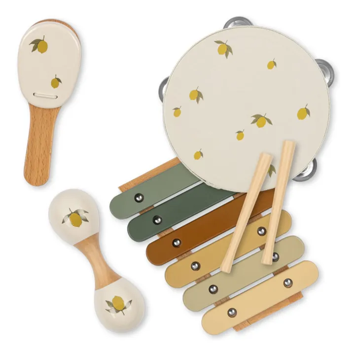 Kit d'éveil musical Lemon | Beige- Image produit n°1
