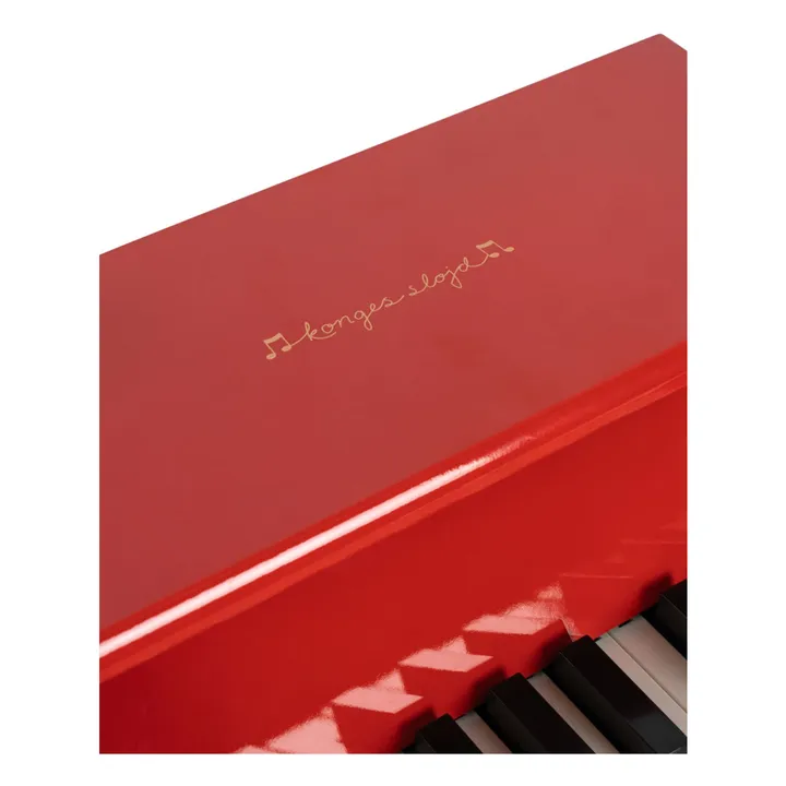 Piano en bois FSC | Rouge- Image produit n°4
