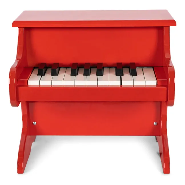 Piano en bois FSC | Rouge