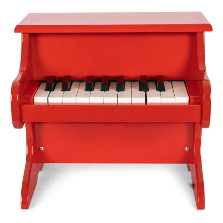 Piano en bois FSC | Rouge- Image produit n°3