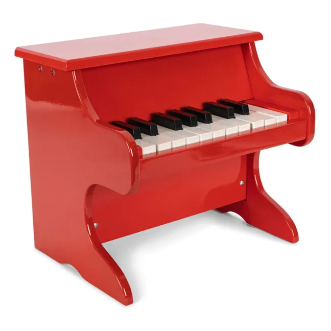 Piano en bois FSC | Rouge