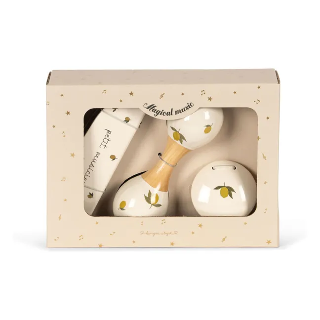 Set d'éveil musical Lemon | Beige