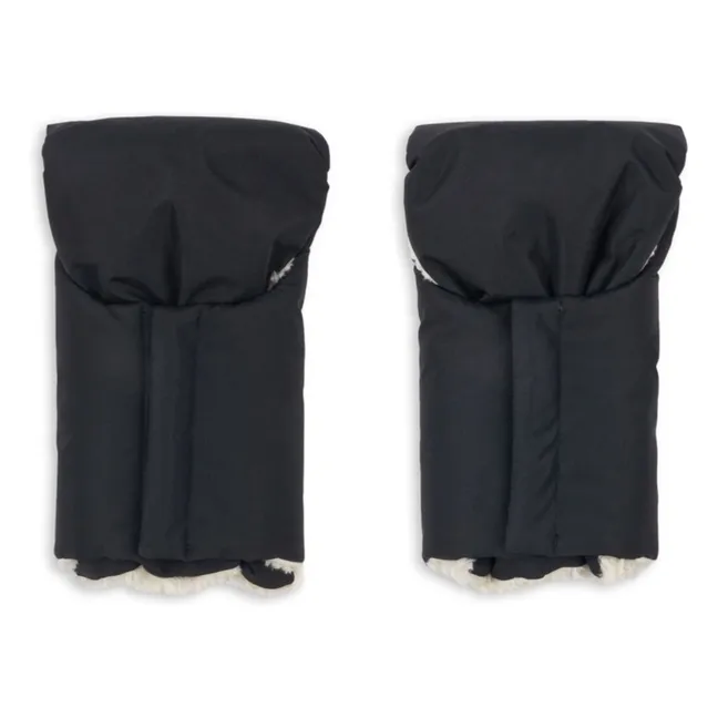 Moufles pour poussette | Noir