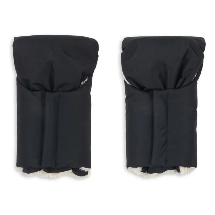 Moufles pour poussette | Noir- Image produit n°1