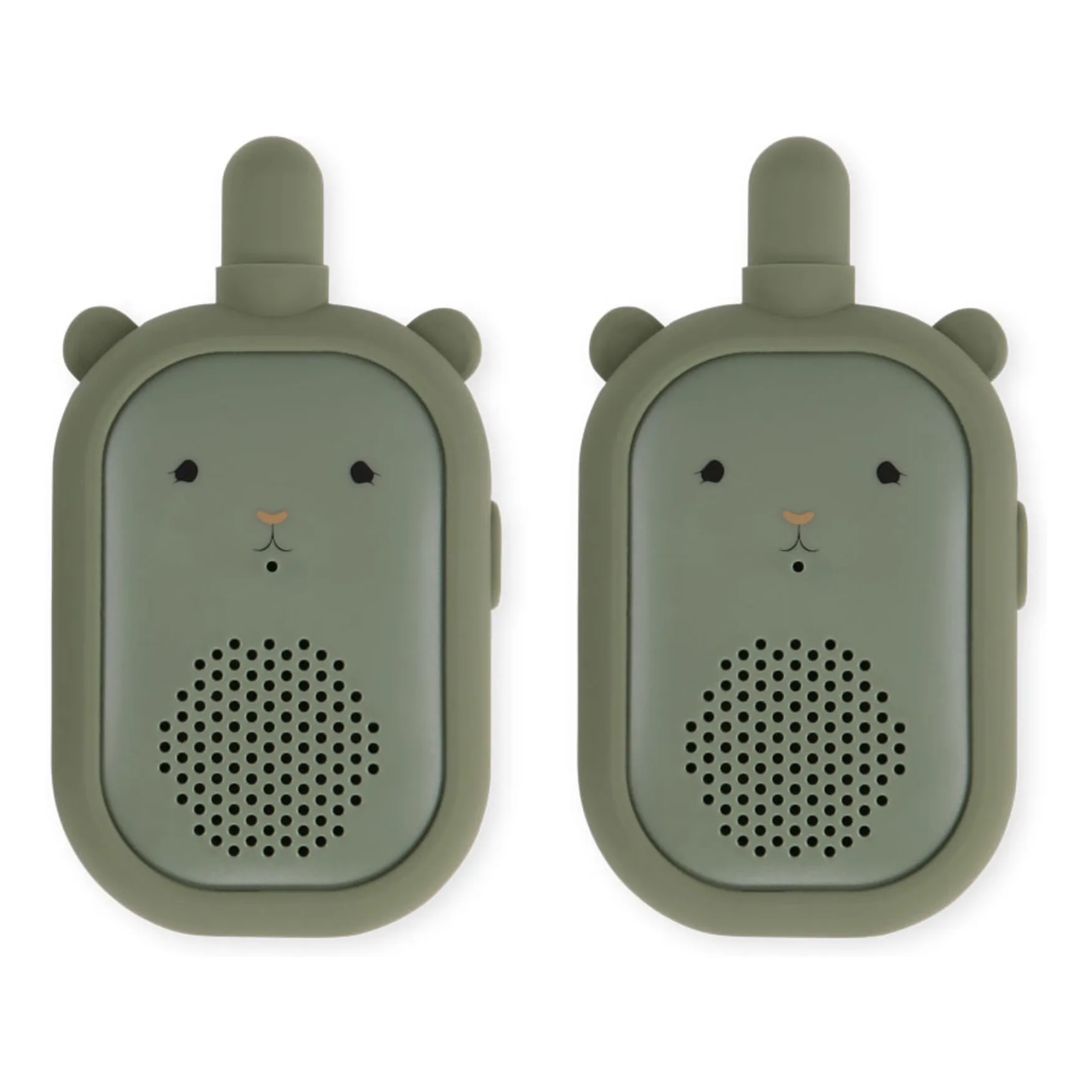 Konges Sløjd Green Teddy Bear Walkie-Talkie