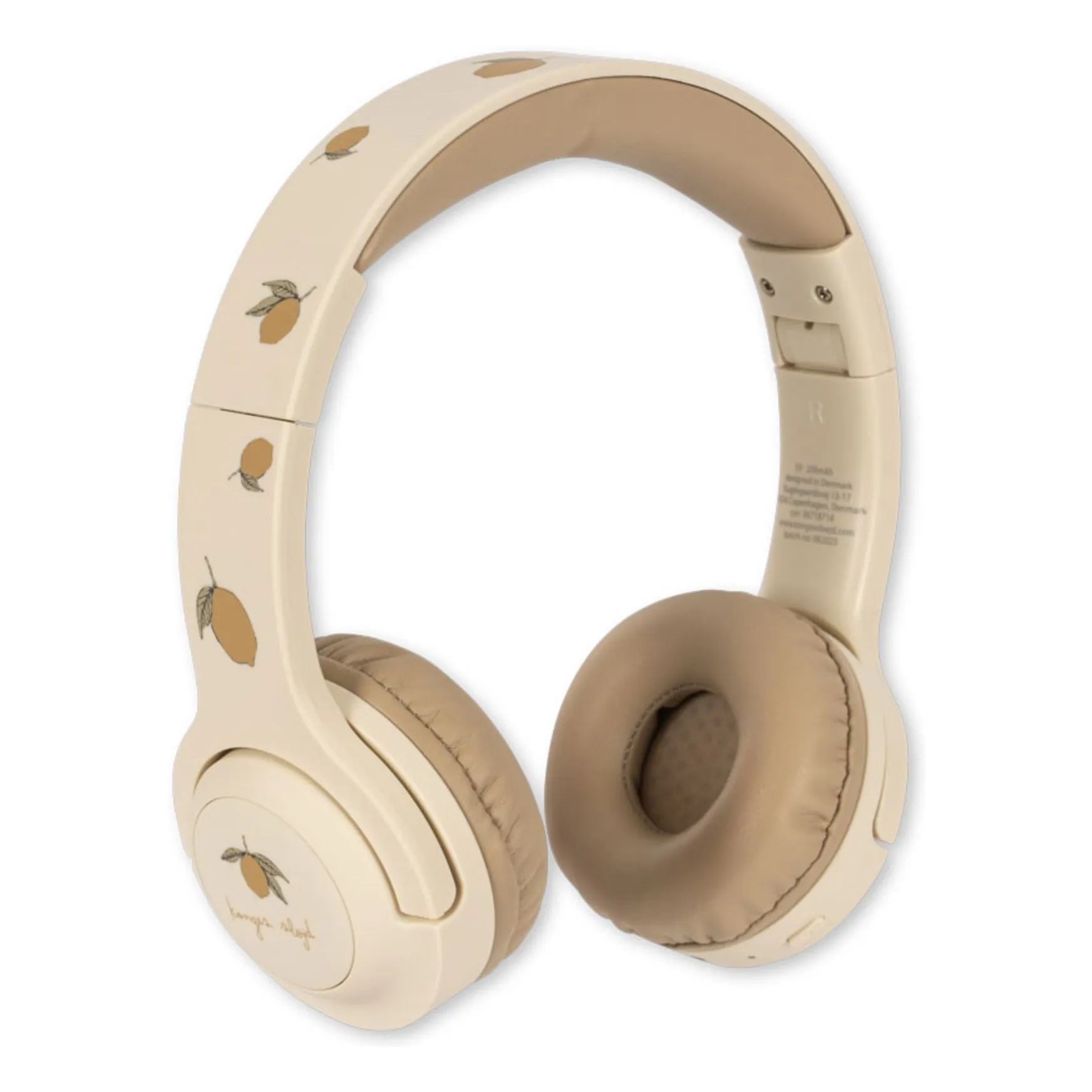 Konges Sløjd Beige Lemon Headphones