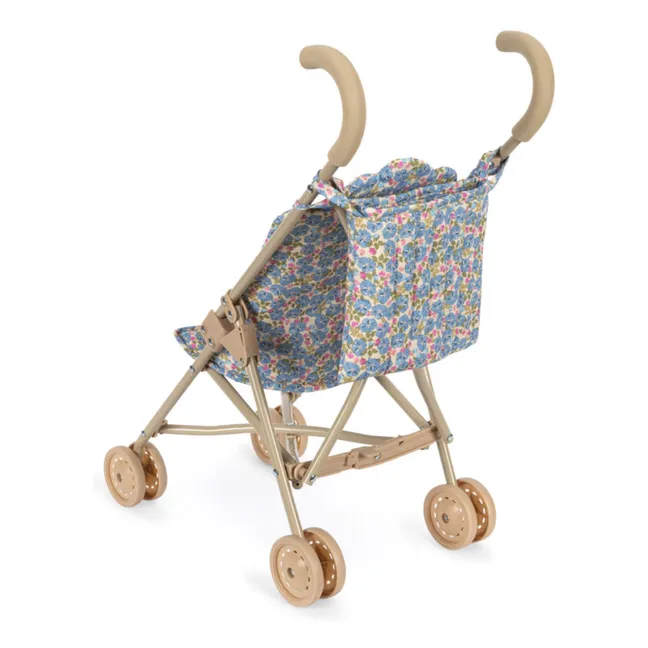 Poussette pour poupée Rosier | Bleu
