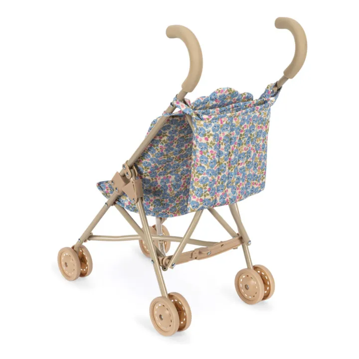 Poussette pour poupée Rosier | Bleu- Image produit n°3
