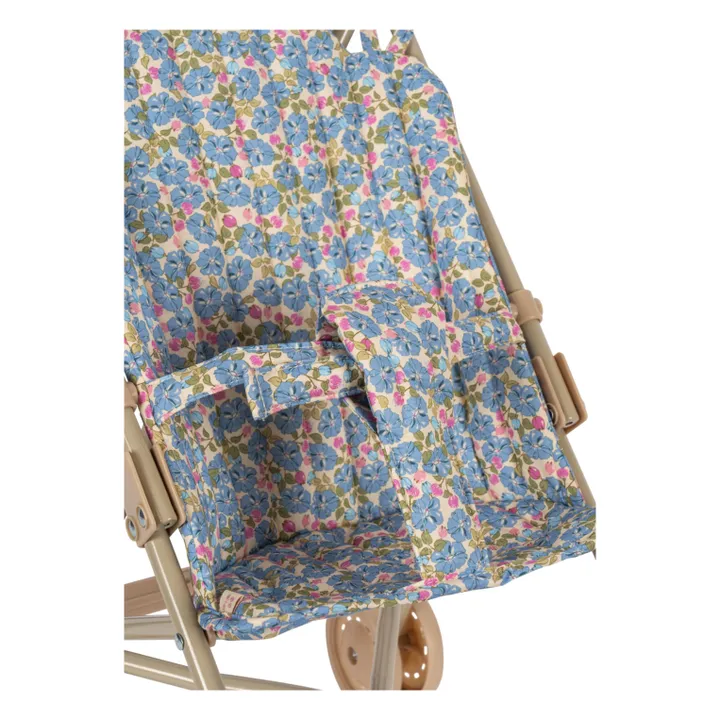 Poussette pour poupée Rosier | Bleu- Image produit n°4