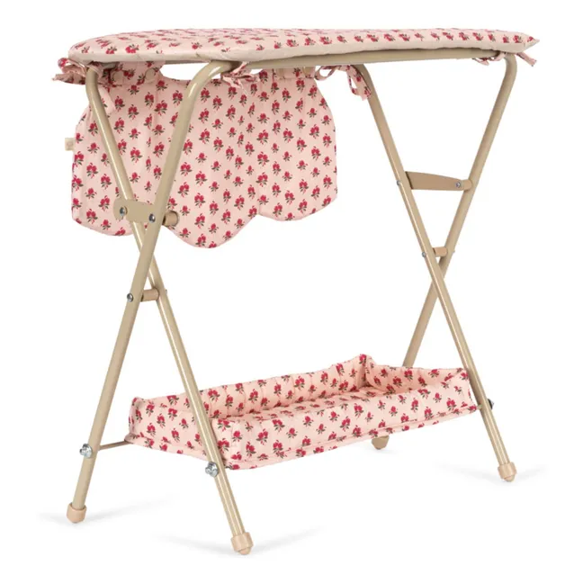 Table à langer pour poupée Rosier | Bleu