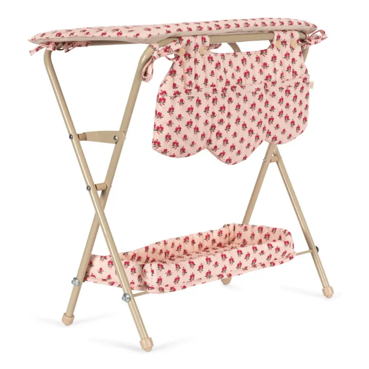 Table à langer pour poupée Rosier | Bleu- Image produit n°1