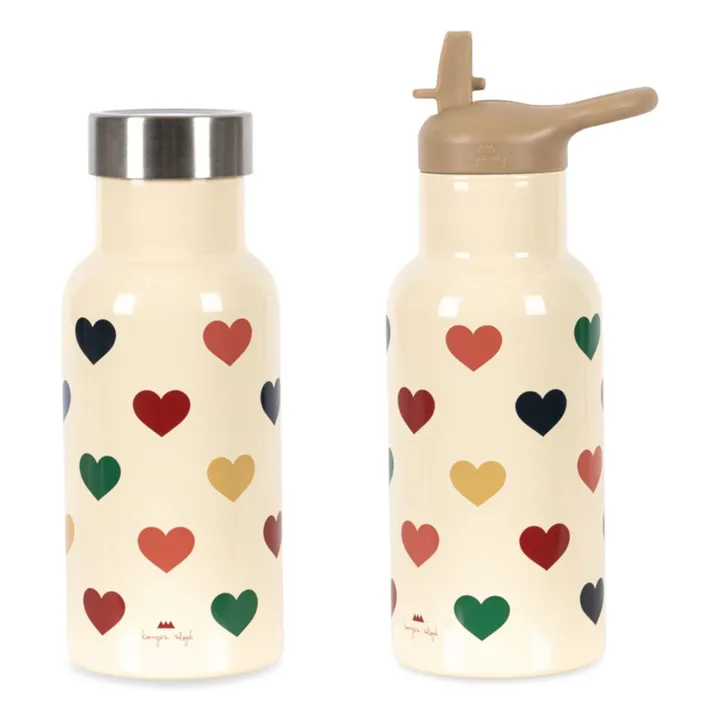 Gourde en inox Cœurs- Image produit n°0