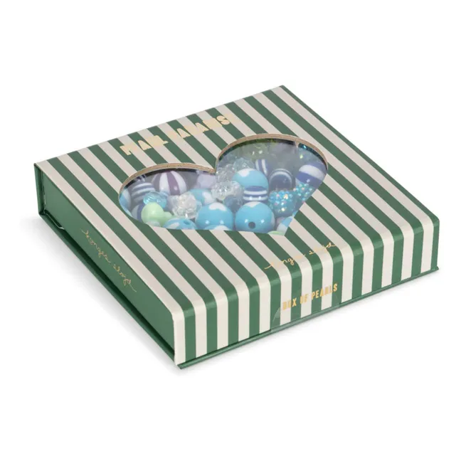 Boite de perles | Bleu