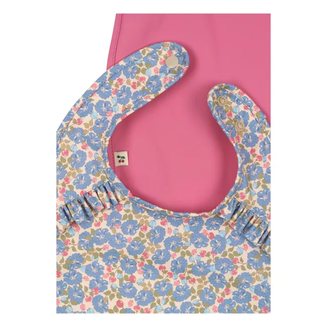 Rosier Ruffled Bibs - Set of 2 | Pink